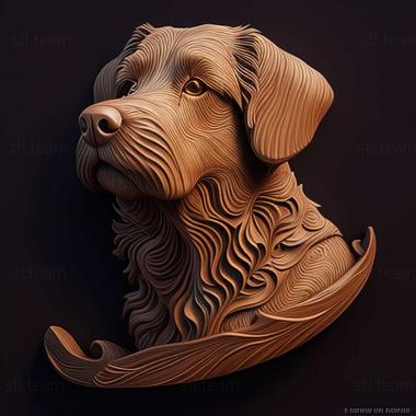 3D model Mahorero dog (STL)